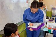 Estudiantes de Nutrici&oacute;n realizan programa de bienestar en primaria
