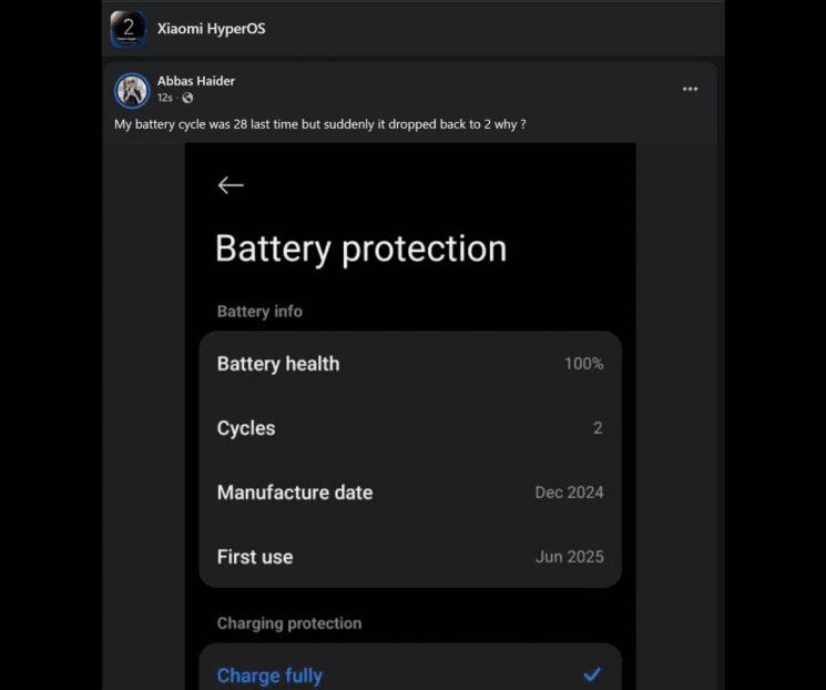 Error de HyperOS provoca caos en las baterías de los móviles Xiaomi