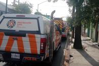 Arde negocio en el Centro Arde negocio en el Centro