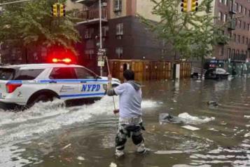 Declaran estado de emergencia en Nueva York por lluvias torrenciales
