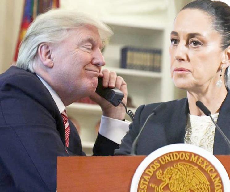 Aclara Claudia que orden de Trump no implica invasión