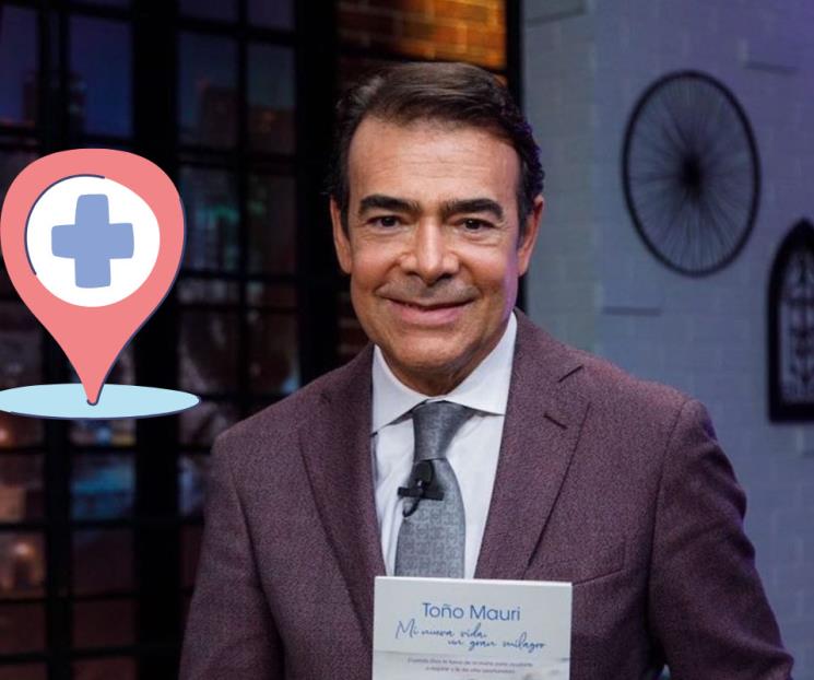 Hospitalizan al actor To&ntilde;o Mauri por hongo en sus pulmones