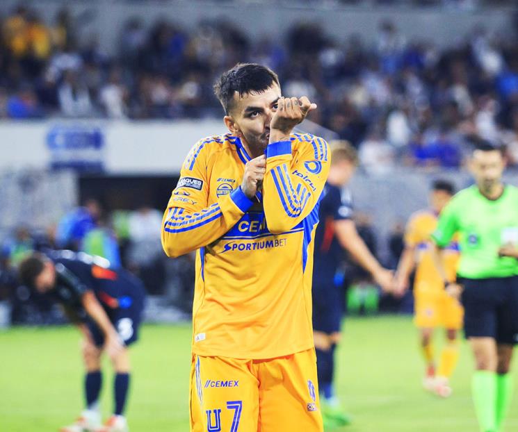 Valora Correa su momento con Tigres Valora Correa su momento con Tigres