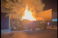 Detenido por provocar incendio en tejab&aacute;n y da&ntilde;os a camioneta