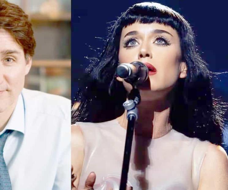 Hay ´fuegos artificiales´ entre Katy Perry y Trudeau