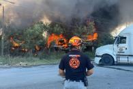 Arde, de nuevo, corral&oacute;n en El Carmen