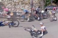 Sufre Isaac del Toro caída en la Vuelta a Burgos  Sufre Isaac del Toro caída en la Vuelta a Burgos