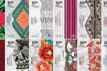 Presentan r&eacute;plica de cancelaci&oacute;n de estampillas en expo