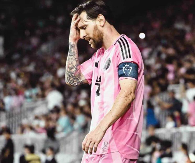 No jugará Messi ante Pumas