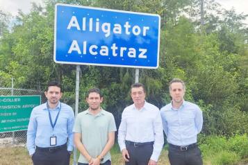 Suman 31 connacionales detenidos en Alligator Alcatraz