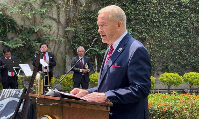 Embajador Johnson destaca coordinaci&oacute;n entre M&eacute;xico y EU