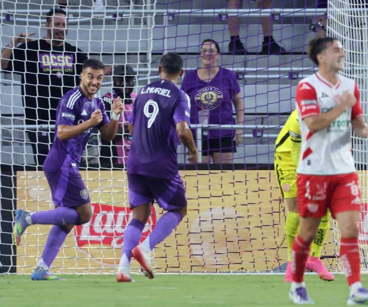Despiden con goleada al Necaxa Despiden con goleada al Necaxa