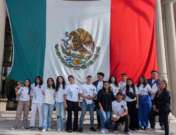 De Metepec al espacio: Izel representó a México en la NASA