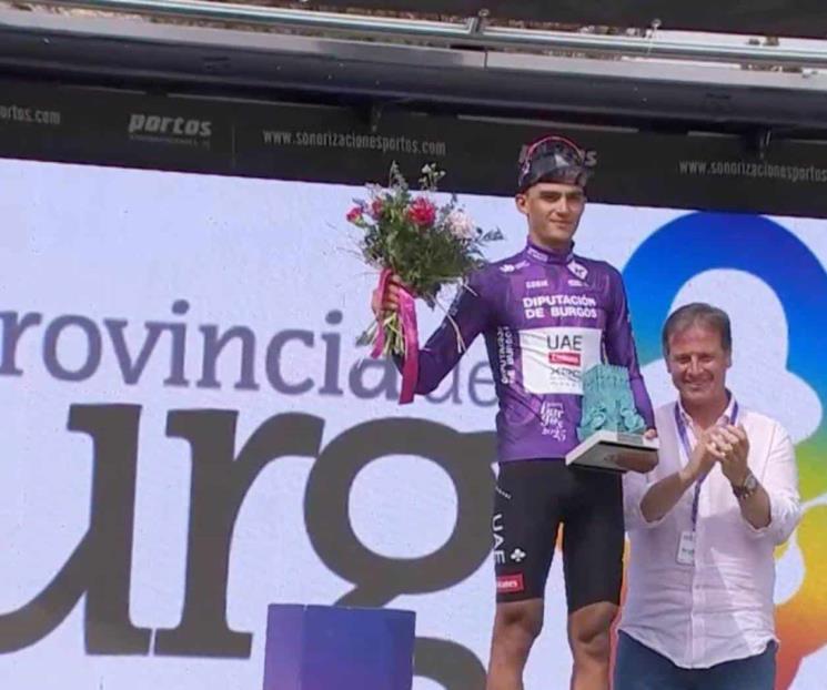 Se corona Isaac del Toro en la Vuelta a Burgos 