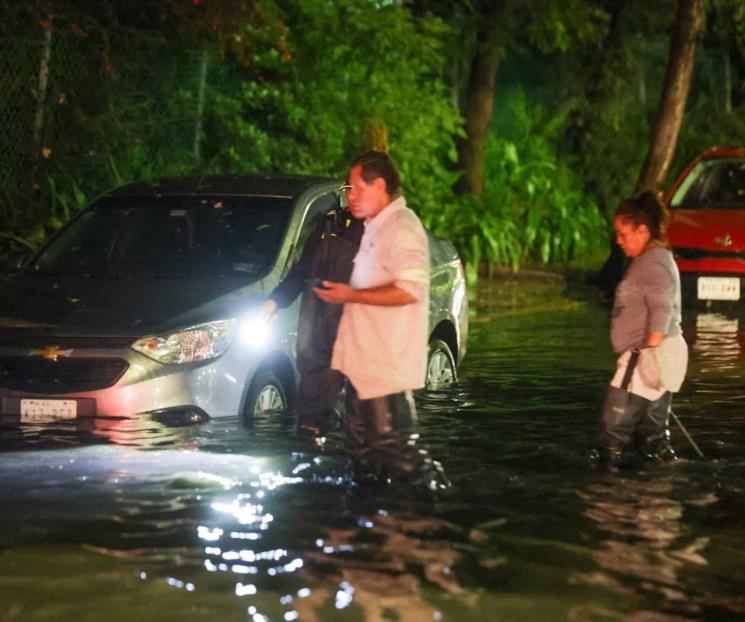Lluvias dejaron serias afectaciones en la CDMX