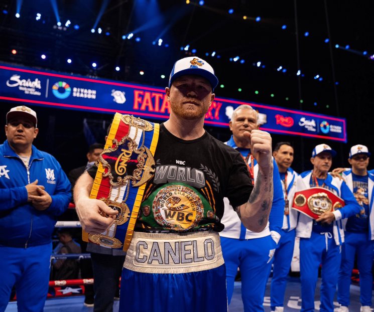 Responde Canelo Álvarez a Illia Topuria Responde Canelo Álvarez a Illia Topuria