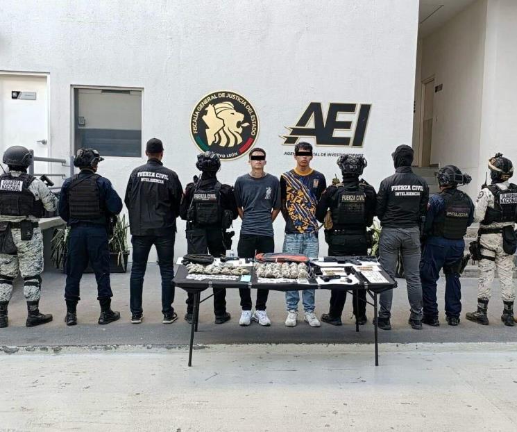 Caen 7 con armas de fuego y droga