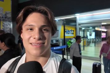 Llegan a NL Osmar y Juan tras haber brillado en Singapur