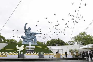 Conmemora Nagasaki 80 años del bombardeo atómico