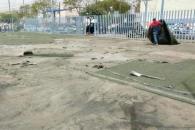 Rehabilitan en SC espacios deportivos