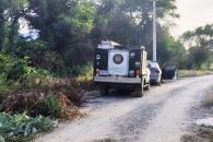 Hallan cuerpo calcinado en baldío
