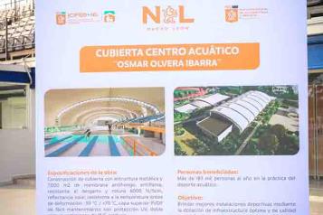 Llevar&aacute; nombre de Osmar Centro Acu&aacute;tico Estatal
