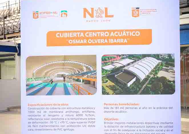 Llevar&aacute; nombre de Osmar Centro Acu&aacute;tico Estatal