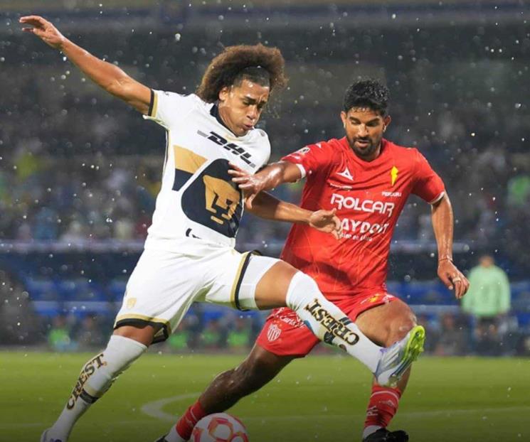 Empatan Pumas y Necaxa Empatan Pumas y Necaxa