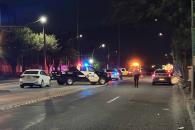 Mata policía con su patrulla a un hombre Mata policía con su patrulla a un hombre