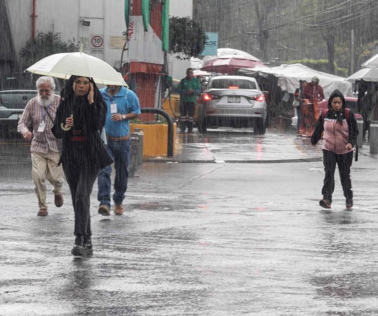 Pronostican lluvias fuertes y posible granizo en CDMX