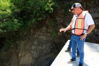 Trabaja Guadalupe en la rehabilitación de una represa Trabaja Guadalupe en la rehabilitación de una represa