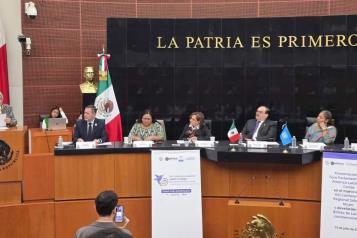 Sostienen reunión funcionarias y legisladoras latinoamericanas