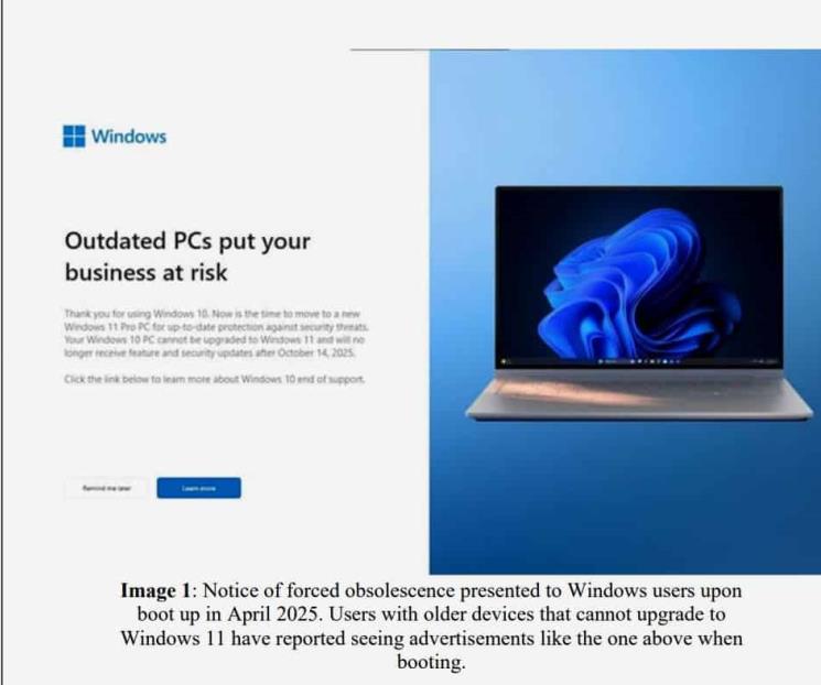 Demandan a Microsoft por el fin del soporte de Windows 10 Demandan a Microsoft por el fin del soporte de Windows 10