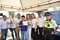 Responden a convocatoria ´Paso Peatonal Seguro´ en SP Responden a convocatoria ´Paso Peatonal Seguro´ en SP