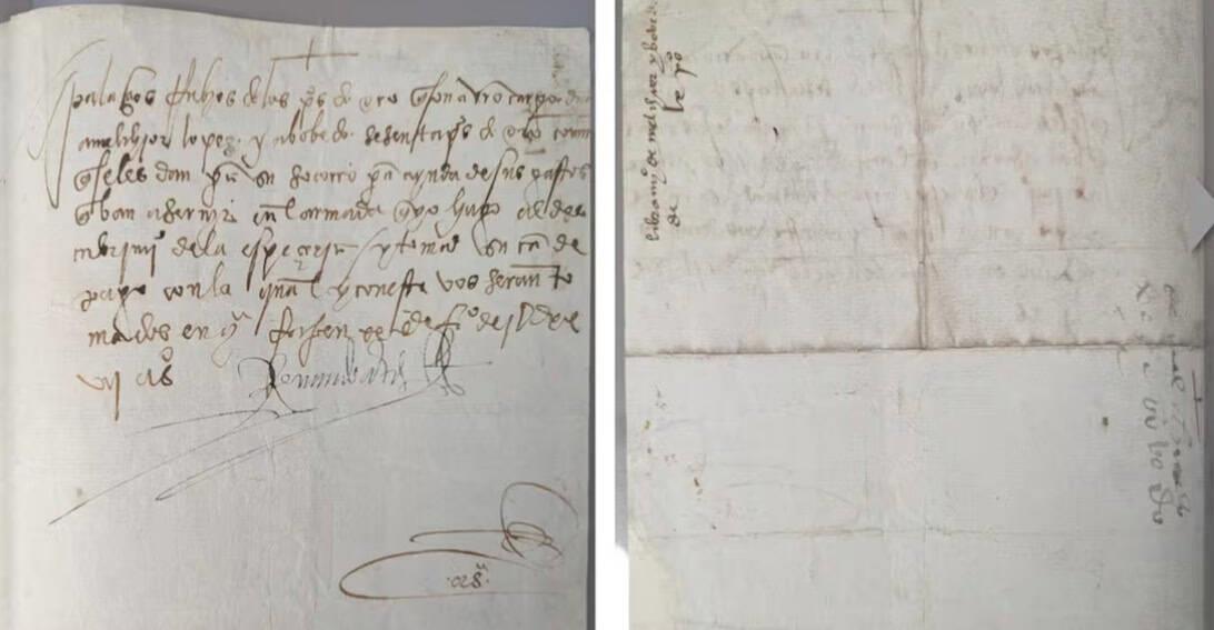 FBI recupera una segunda carta de Hernán Cortés robada del AGN