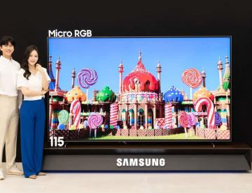 El primer televisor con panel Micro RGB es de Samsung