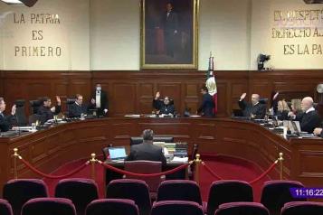 Concluye Primera Sala de la SCJN su &uacute;ltima sesi&oacute;n