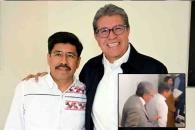 Jalonea Monreal del brazo a Hugo Aguilar Jalonea Monreal del brazo a Hugo Aguilar