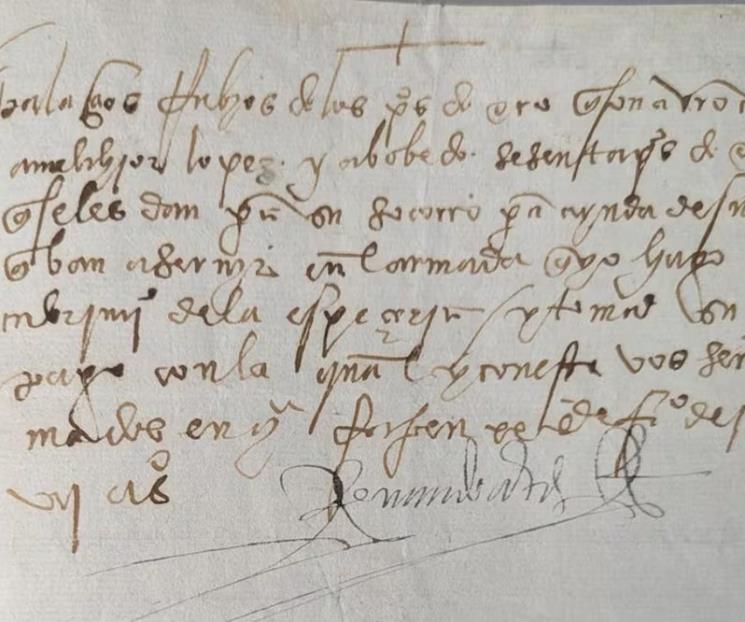 Repatrian a México manuscrito de Hernán Cortés Repatrian a México manuscrito de Hernán Cortés