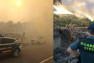 Dejan incendios en Espa&ntilde;a 3 muertos y miles de desalojados