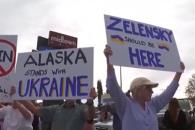 Protestas en Alaska ante la cumbre Trump-Putin