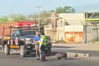 Muere al chocar en su moto en Escobedo Muere al chocar en su moto en Escobedo