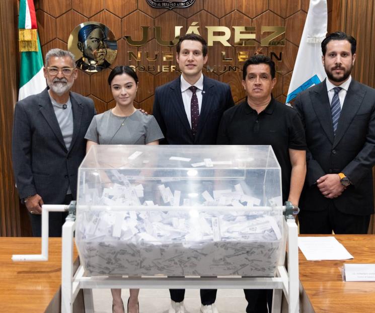 Realiza Juárez sorteo para contribuyentes cumplidos