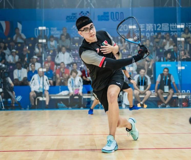 Logra Eduardo Portillo bronce en raquetbol de los Juegos Mundiales Logra Eduardo Portillo bronce en raquetbol de los Juegos Mundiales