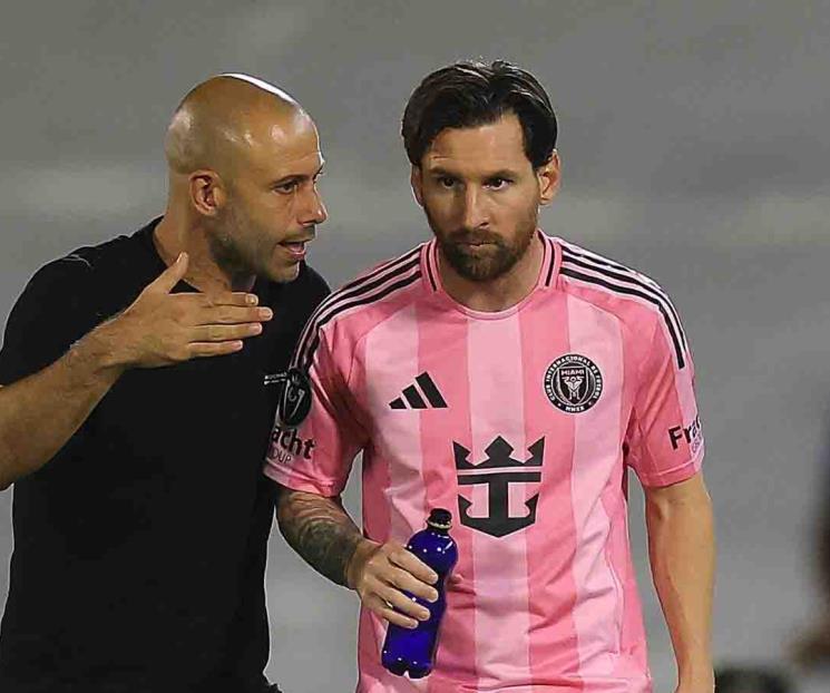 Confirma Mascherano a Messi en juego ante Tigres Confirma Mascherano a Messi en juego ante Tigres
