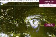 Erin es el primer huracán de la temporada atlántica: Conagua