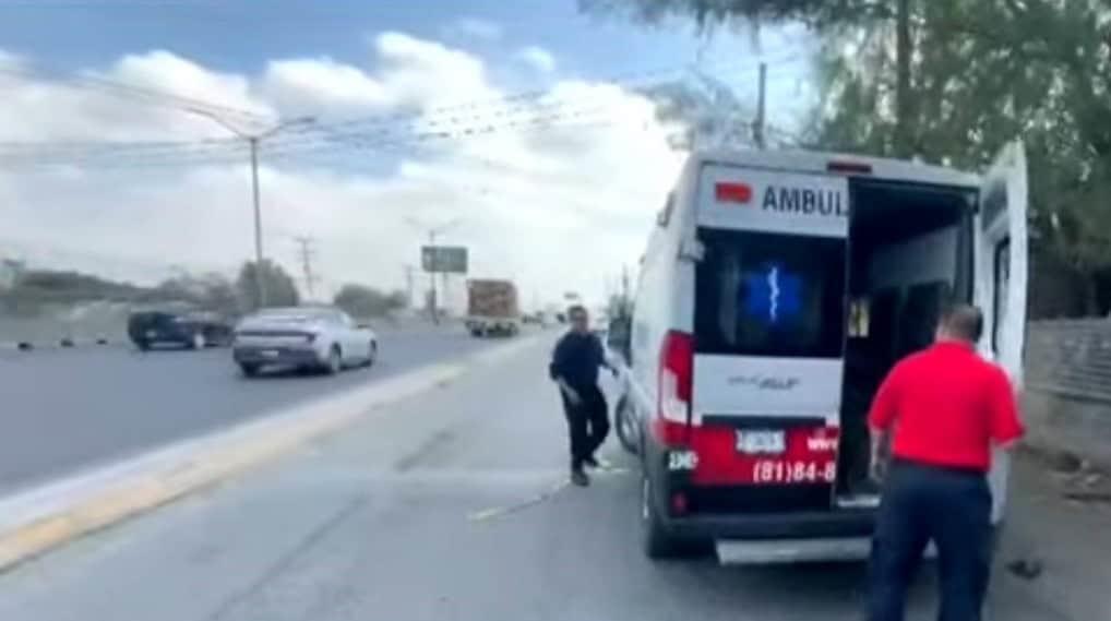 Balean a hombre en Apodaca Balean a hombre en Apodaca