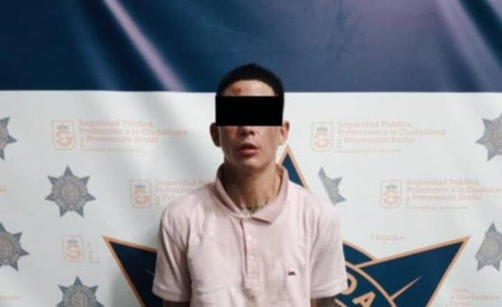 Detenido tras asaltar tienda con réplica de arma larga en Guadalupe