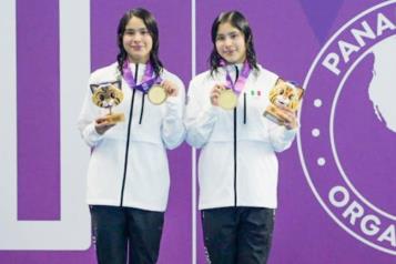 L&iacute;a y Mia Cueva logran oro en los Juegos Panamericanos Junior 2025