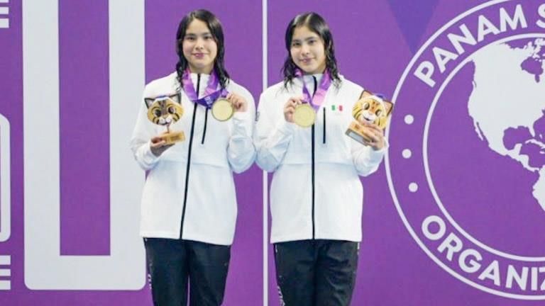 L&iacute;a y Mia Cueva logran oro en los Juegos Panamericanos Junior 2025